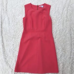 Diane Von furstenberg carrie shift dress coral 8